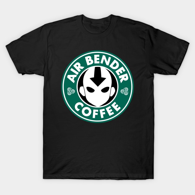 Air Bender Coffee T-Shirt by peekxel